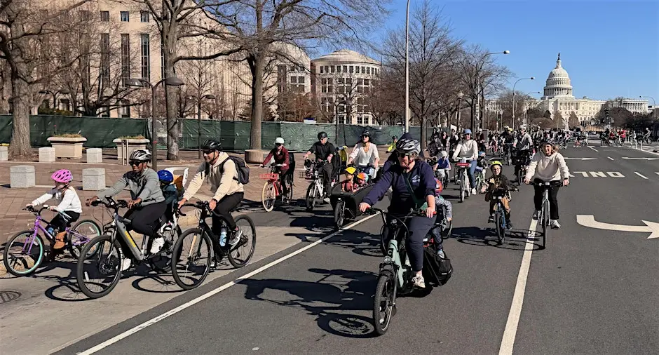 image from 15th st Protest Ride