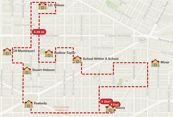 Back to School 2024 route
