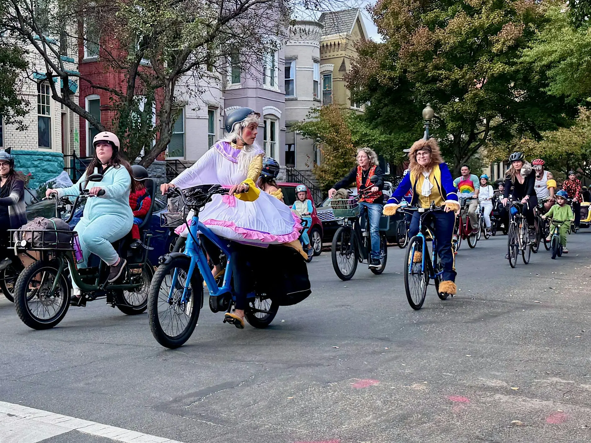 image from November 21st Kidical Mass - SE Library Re-Opening Littles Ride