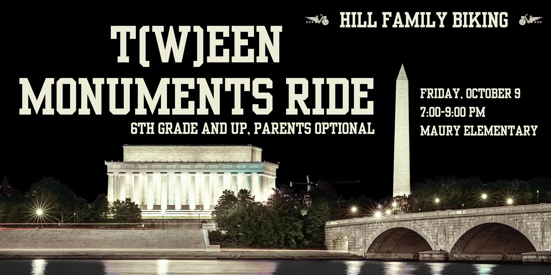 image from October 9th T(w)een Monuments Ride